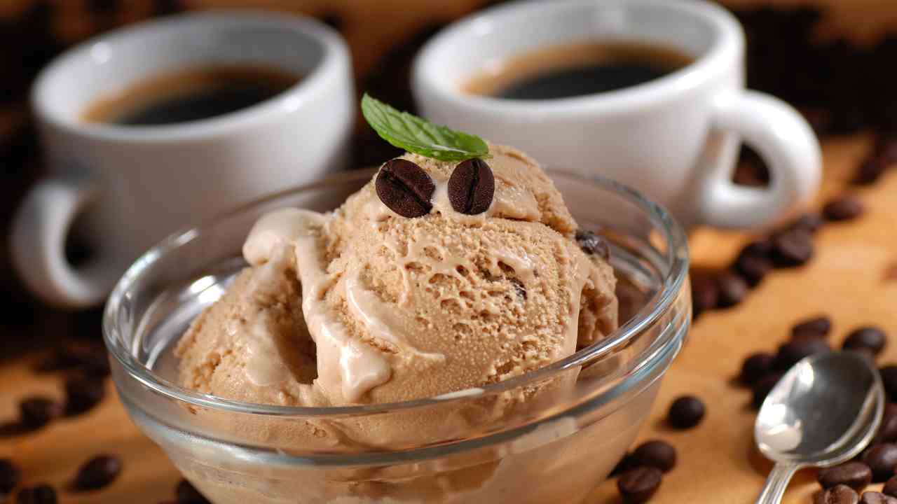 sorbetto al caffè