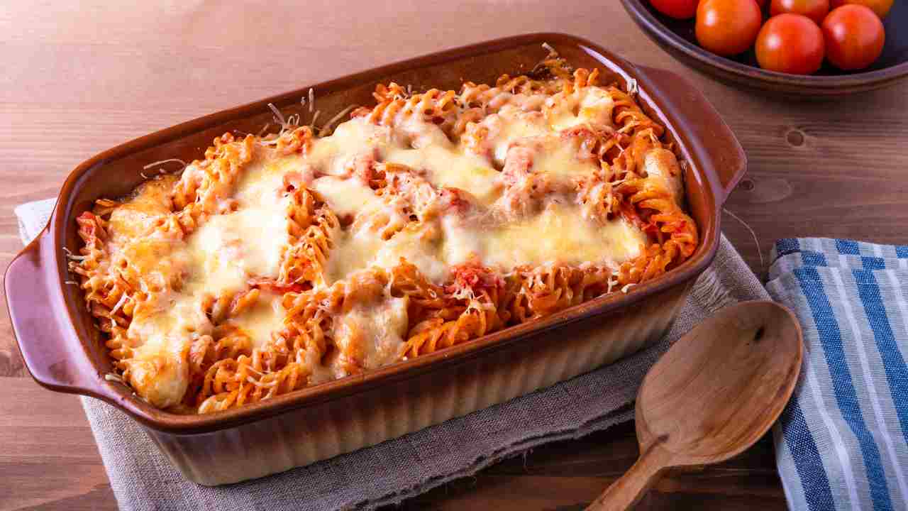 pasta al forno leggera