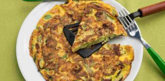 frittata fiori di zucca