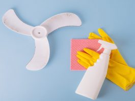 poche mosse pulire ventilatore