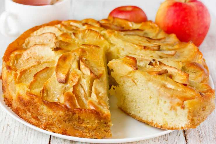 torta mele senza farina