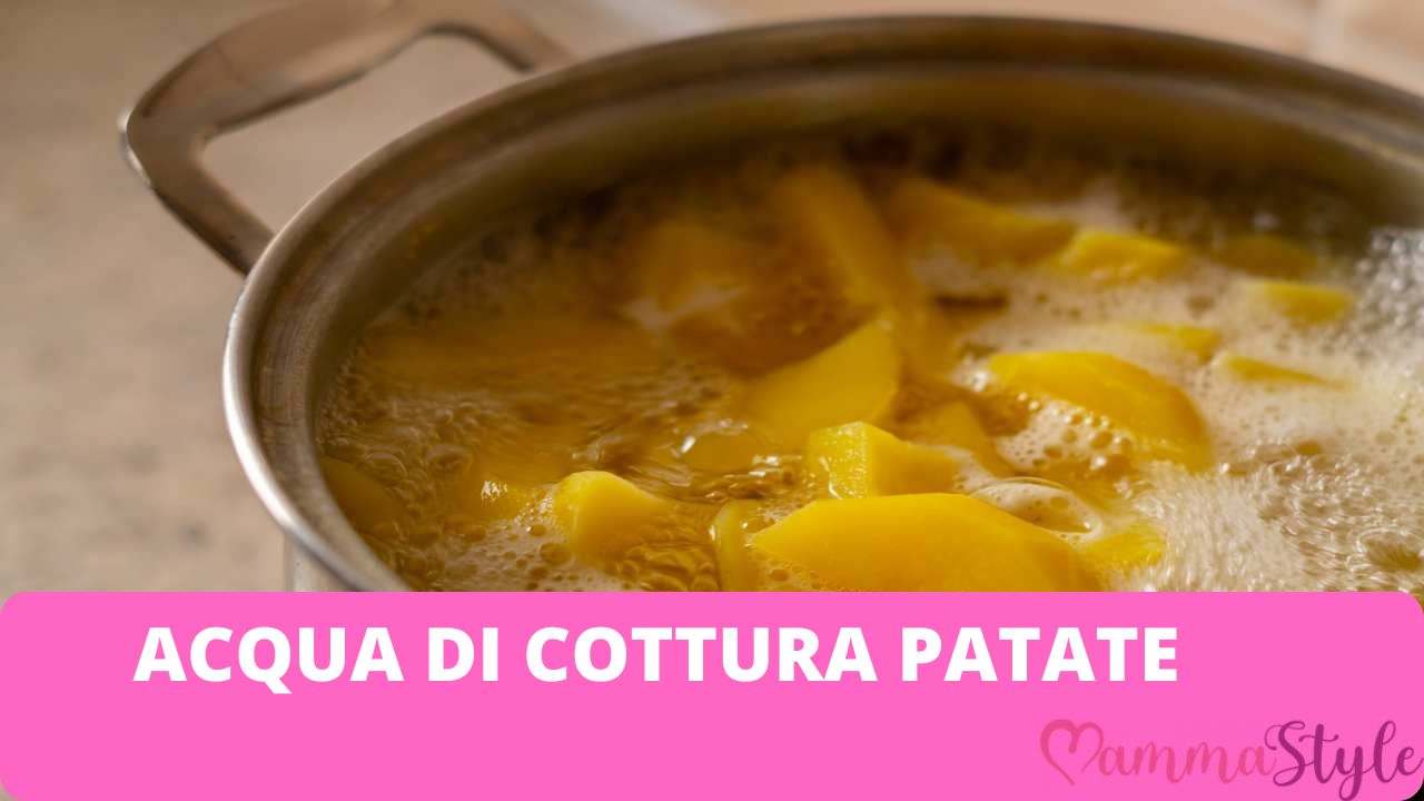 acqua patate uso