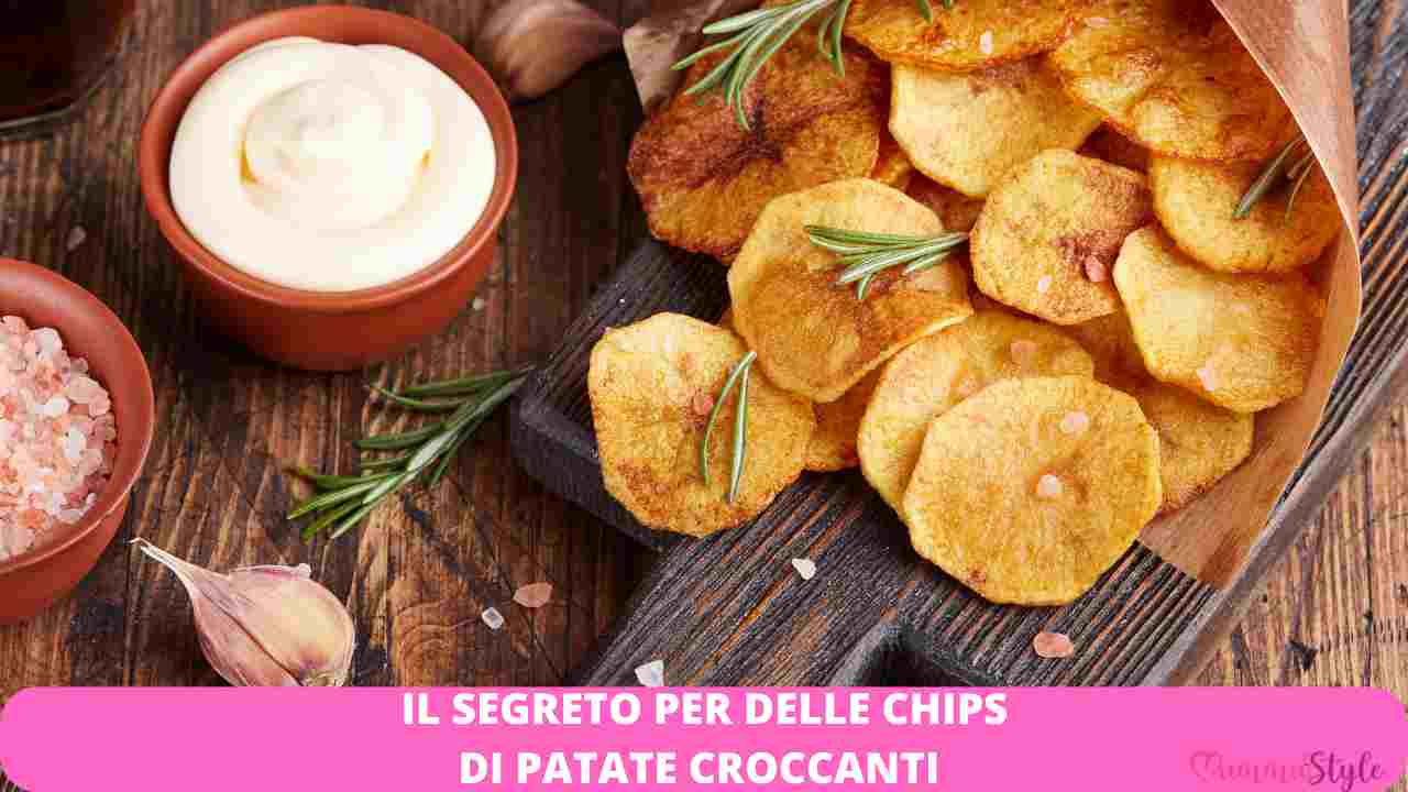 chips patate croccanti