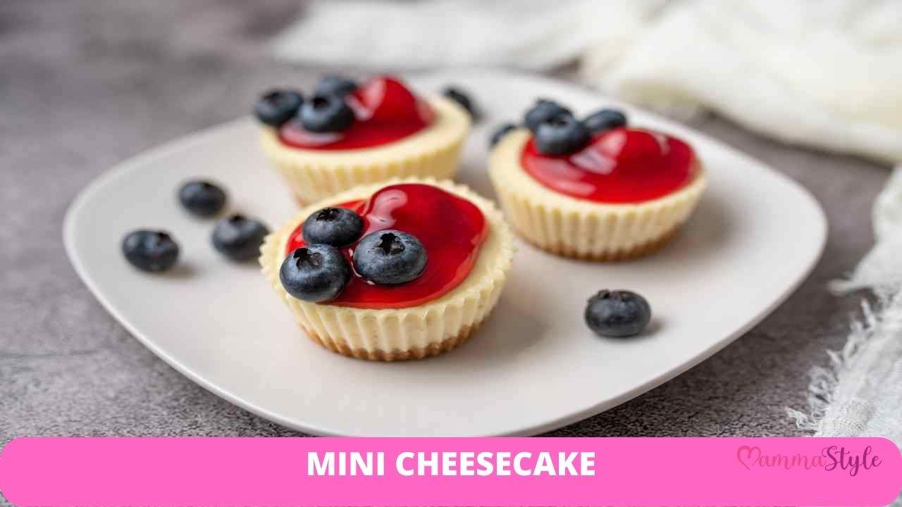 mini cheesecake