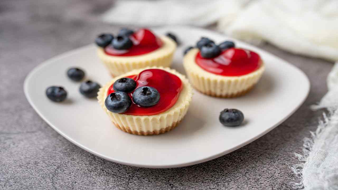 mini cheesecake