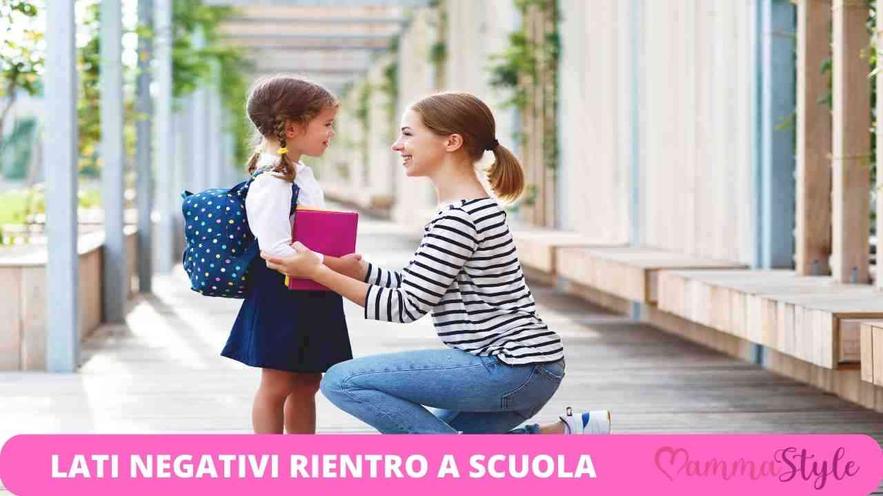 lati negativi rientro a scuola