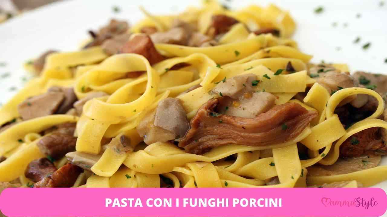 pasta funghi porcini