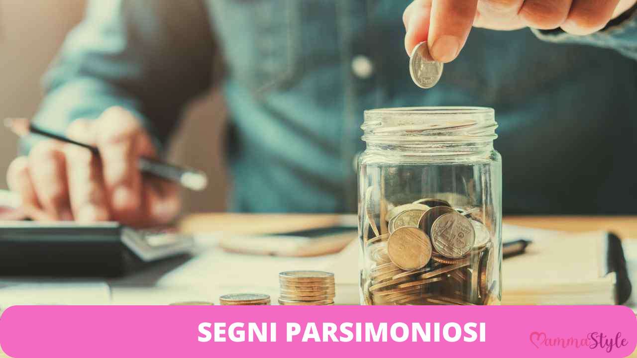 SEGNI PARSIMONIOSI