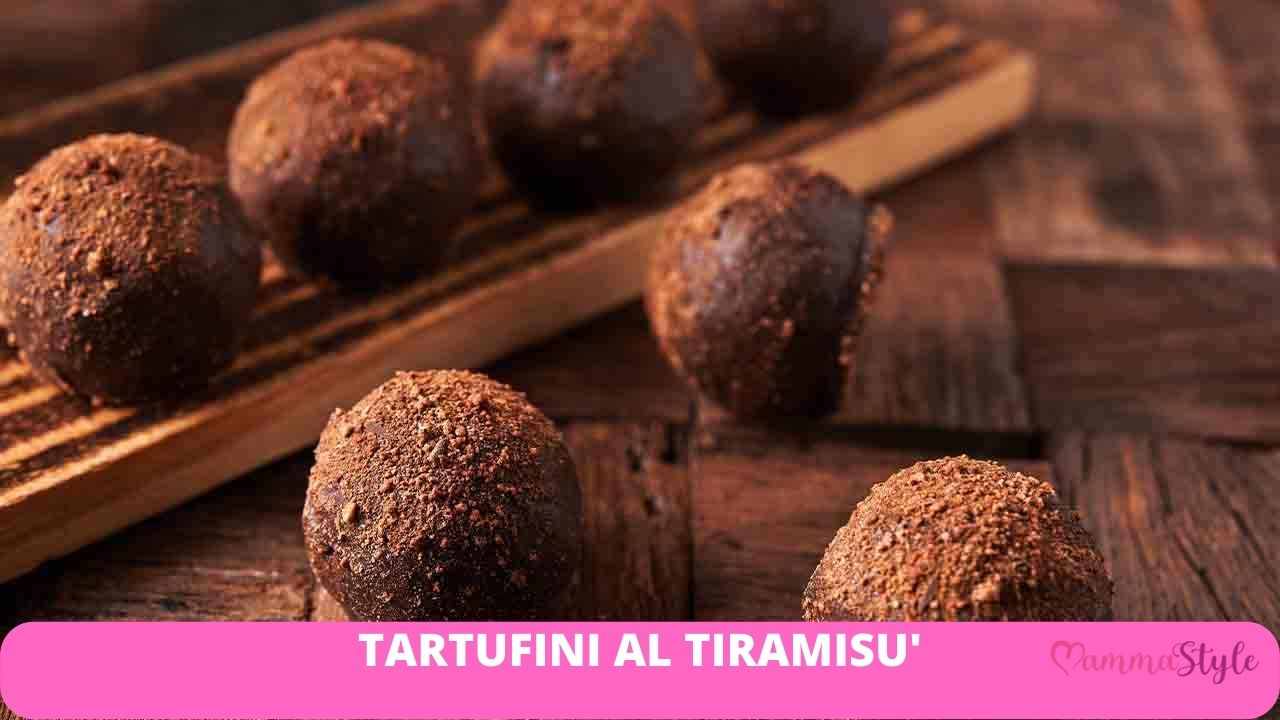 tartufini al tiramisù