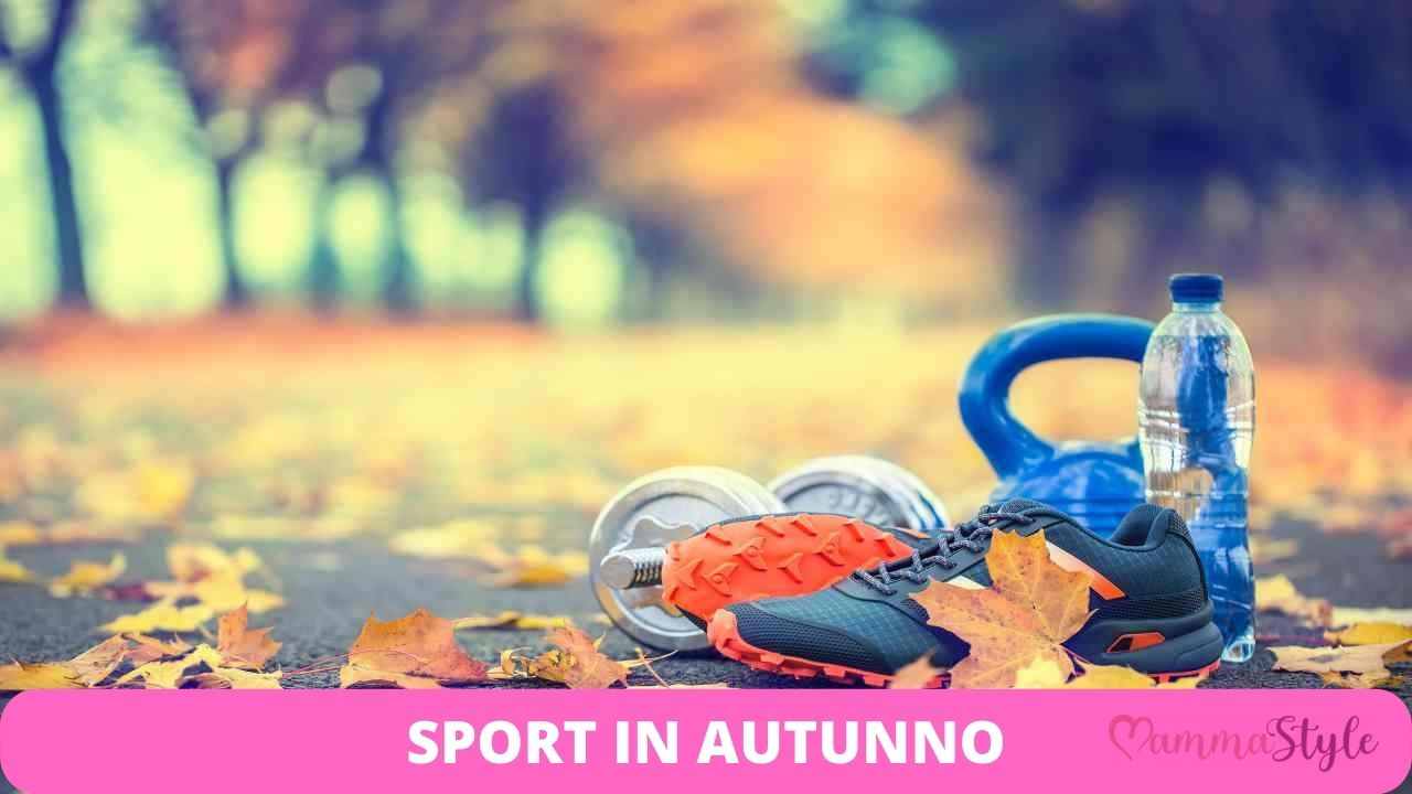 autunno sport da praticare