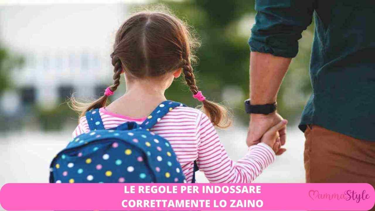 zaino dolori schiena