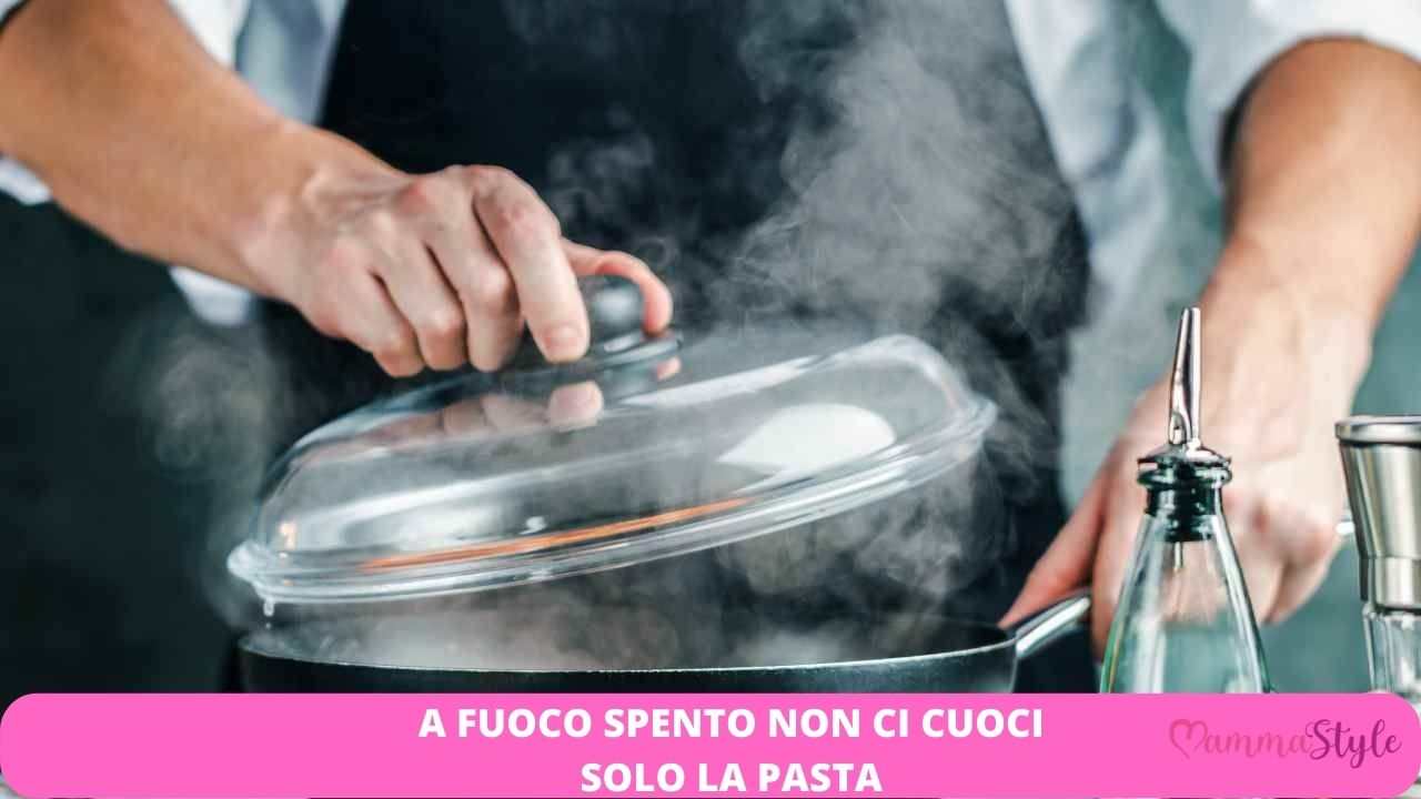 cuocere fuoco spento