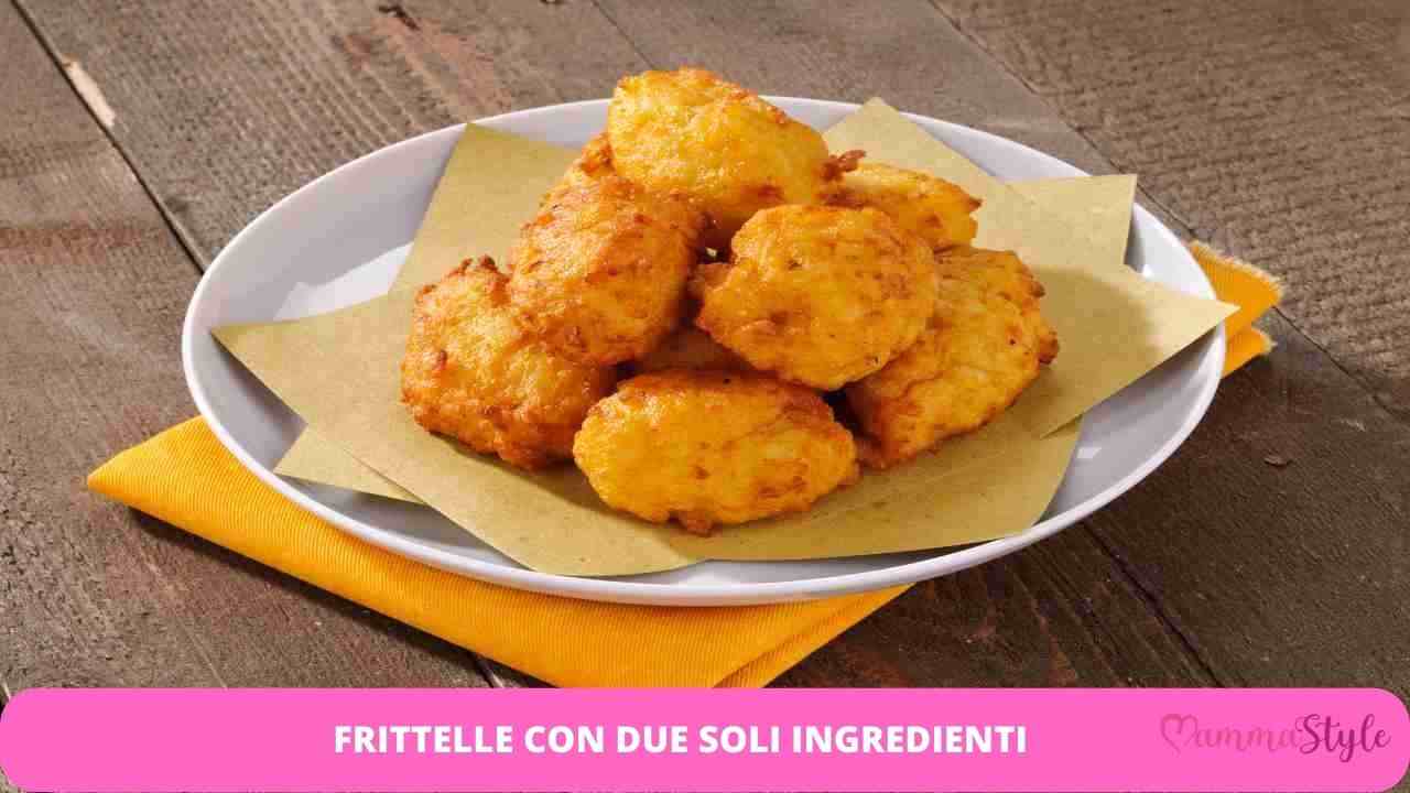 frittelle due ingredienti