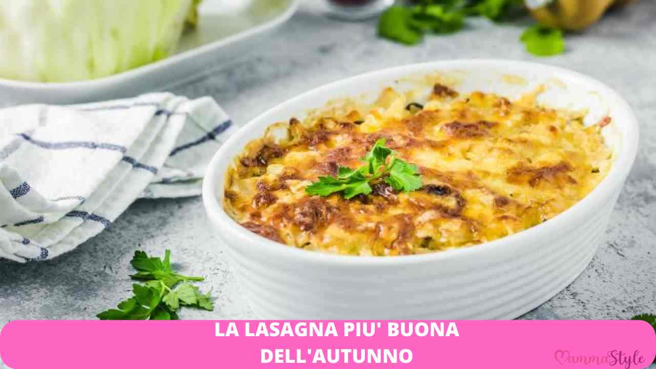 lasagna autunno