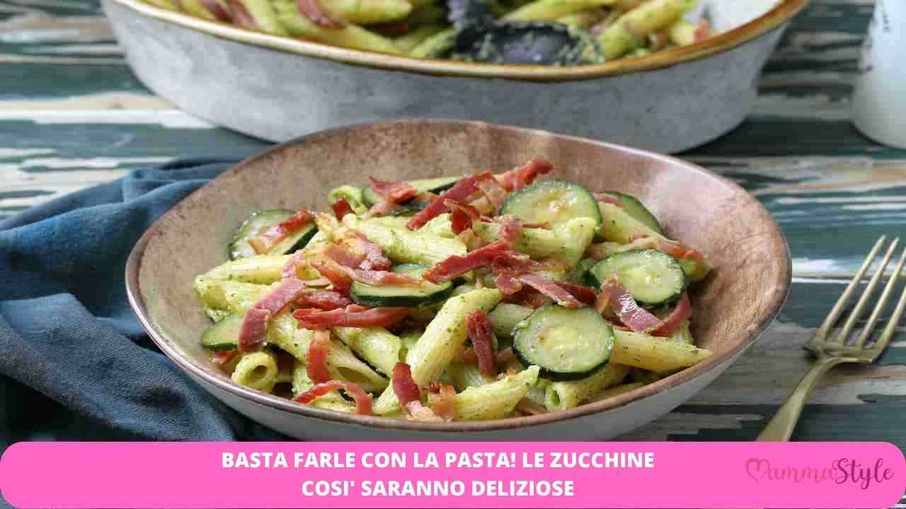 novità pasta zucchine