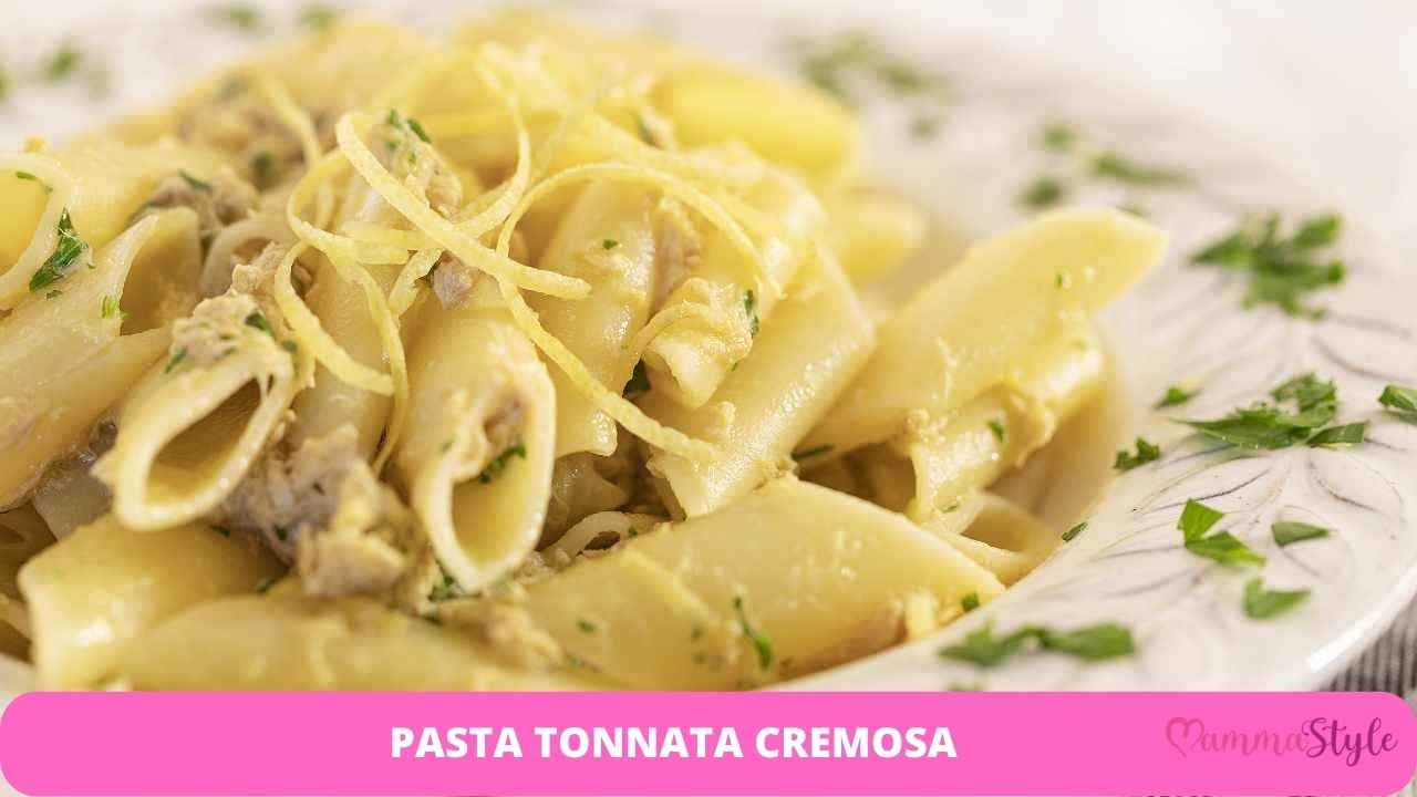 pasta tonnata cremosa