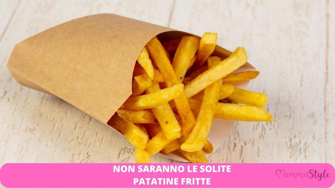 non solite patatine fritte