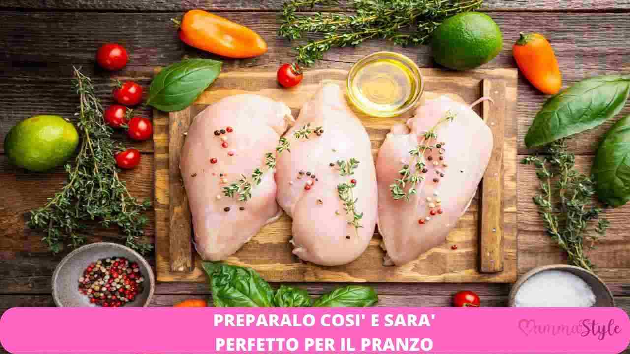 ingredienti pollo pranzo