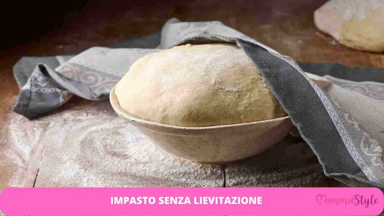 pizza nessuna lievitazione