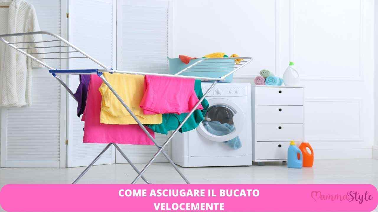 indumenti non asciugano