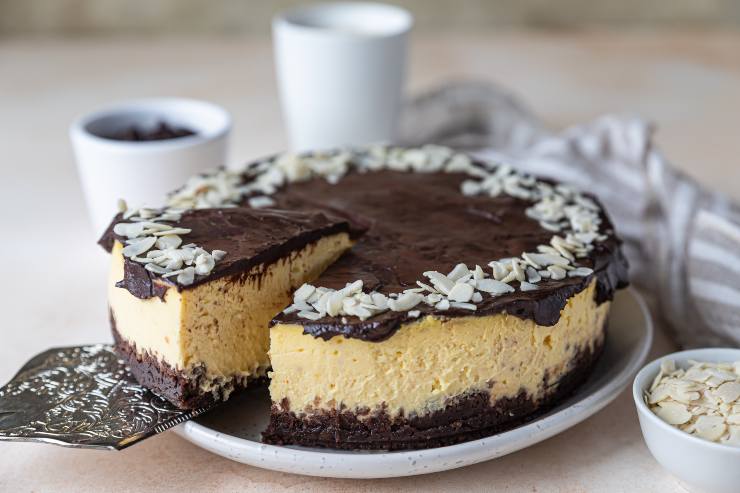 yogurt e cioccolato torta