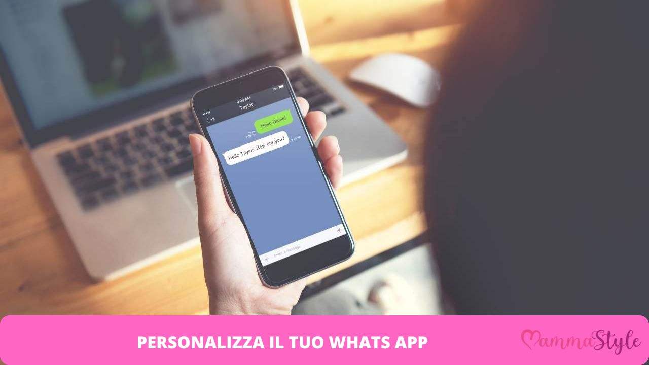 personalizzare whatsapp