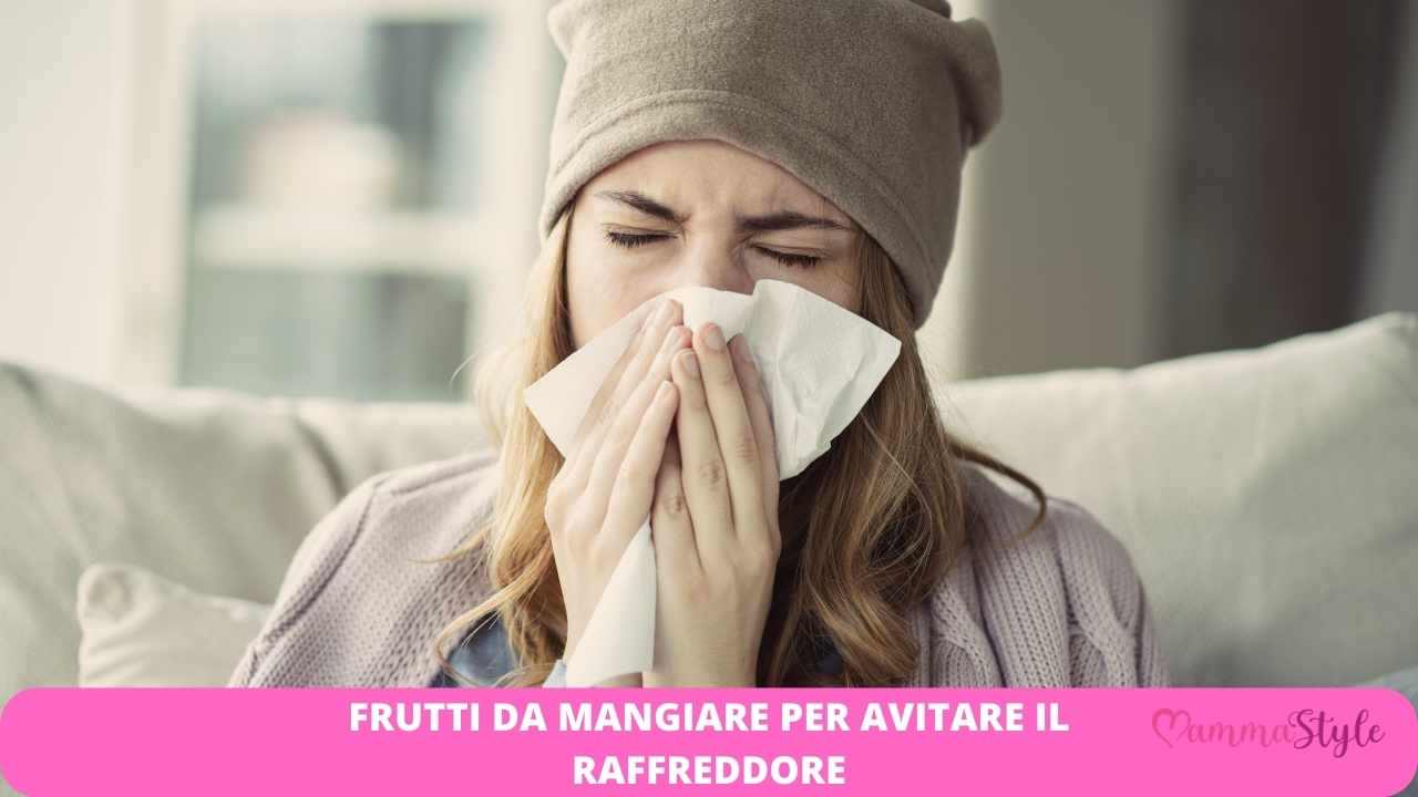 raffreddore frutti