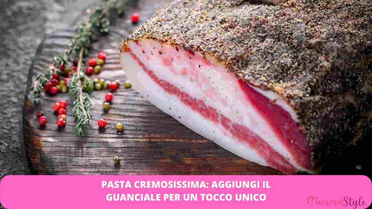 guanciale primo piatto