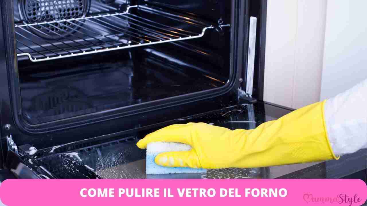 vetro forno sporco