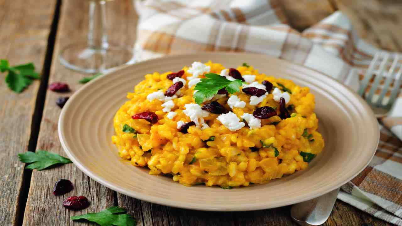 risotto cremoso pieno di gusto