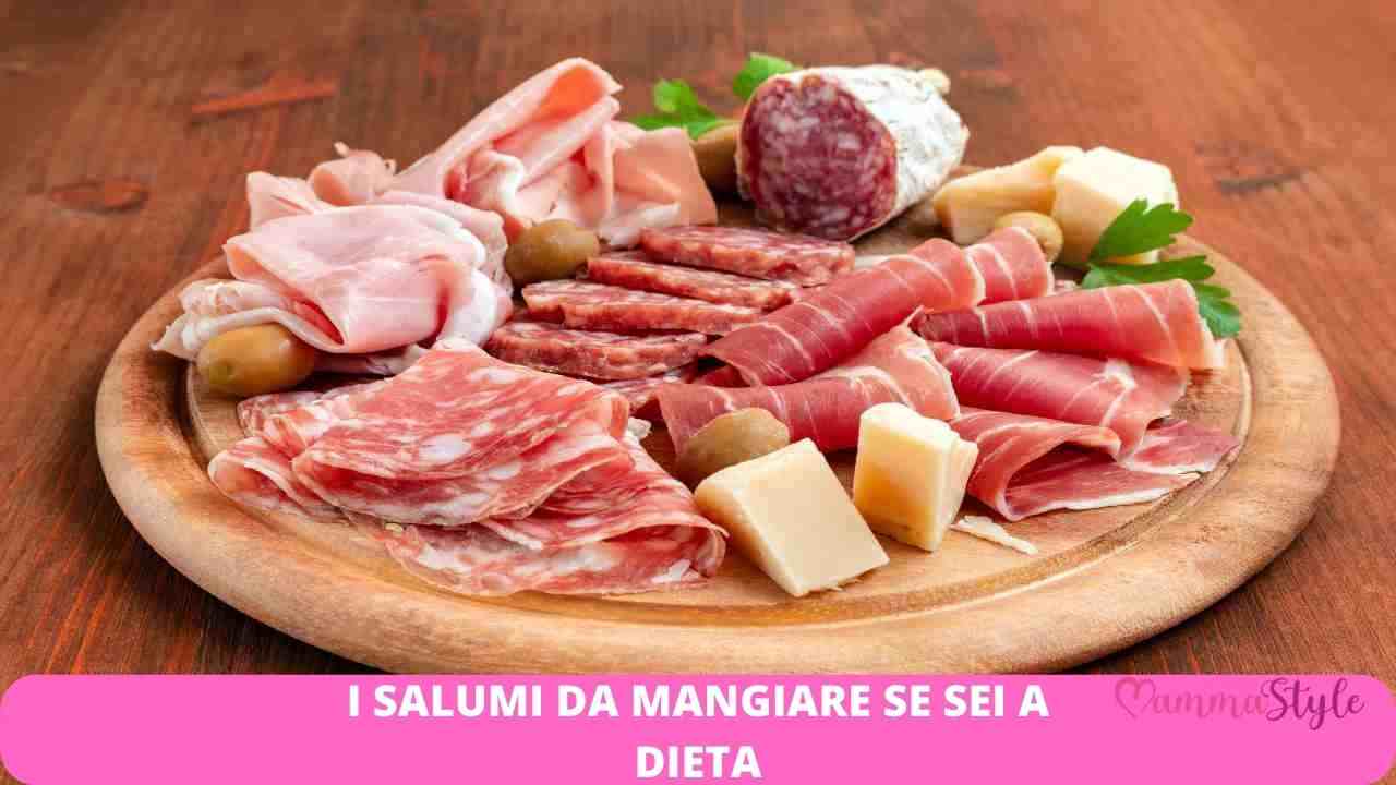 salumi dieta