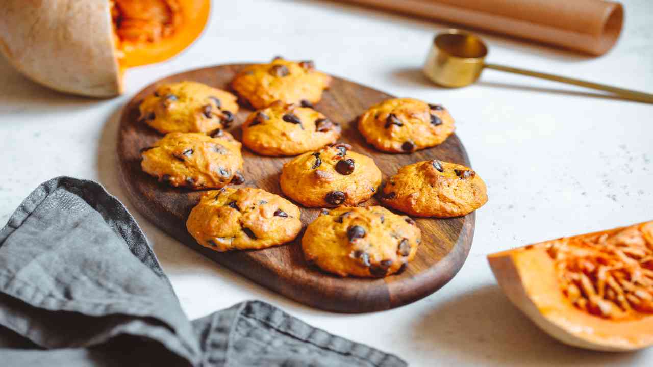 biscotti alla zucca