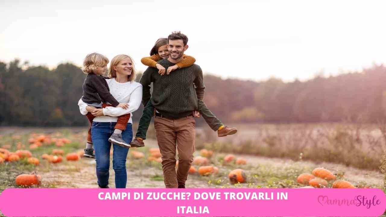 campi zucche Italia