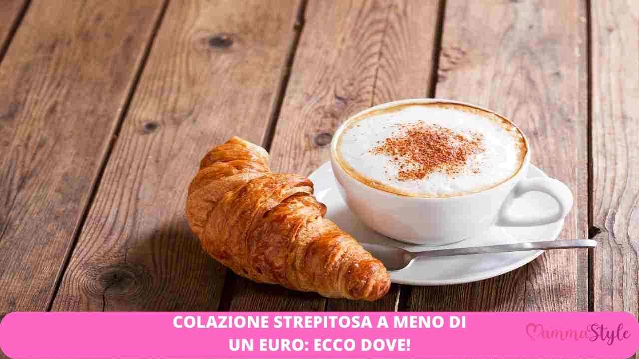 caffè cappuccino offerta