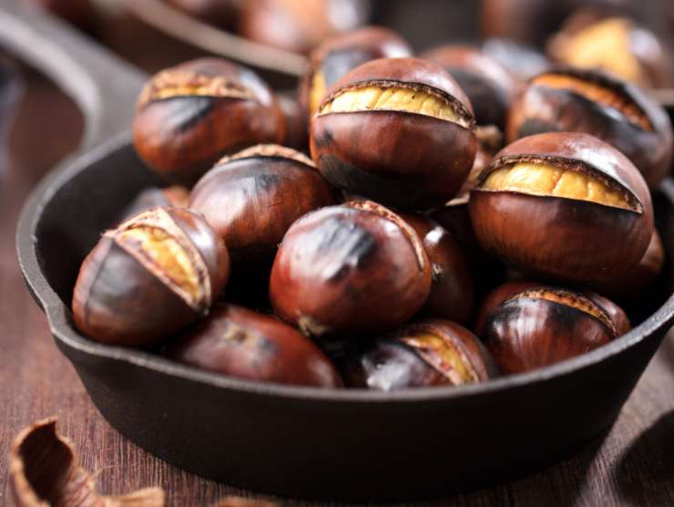 cuocere castagne