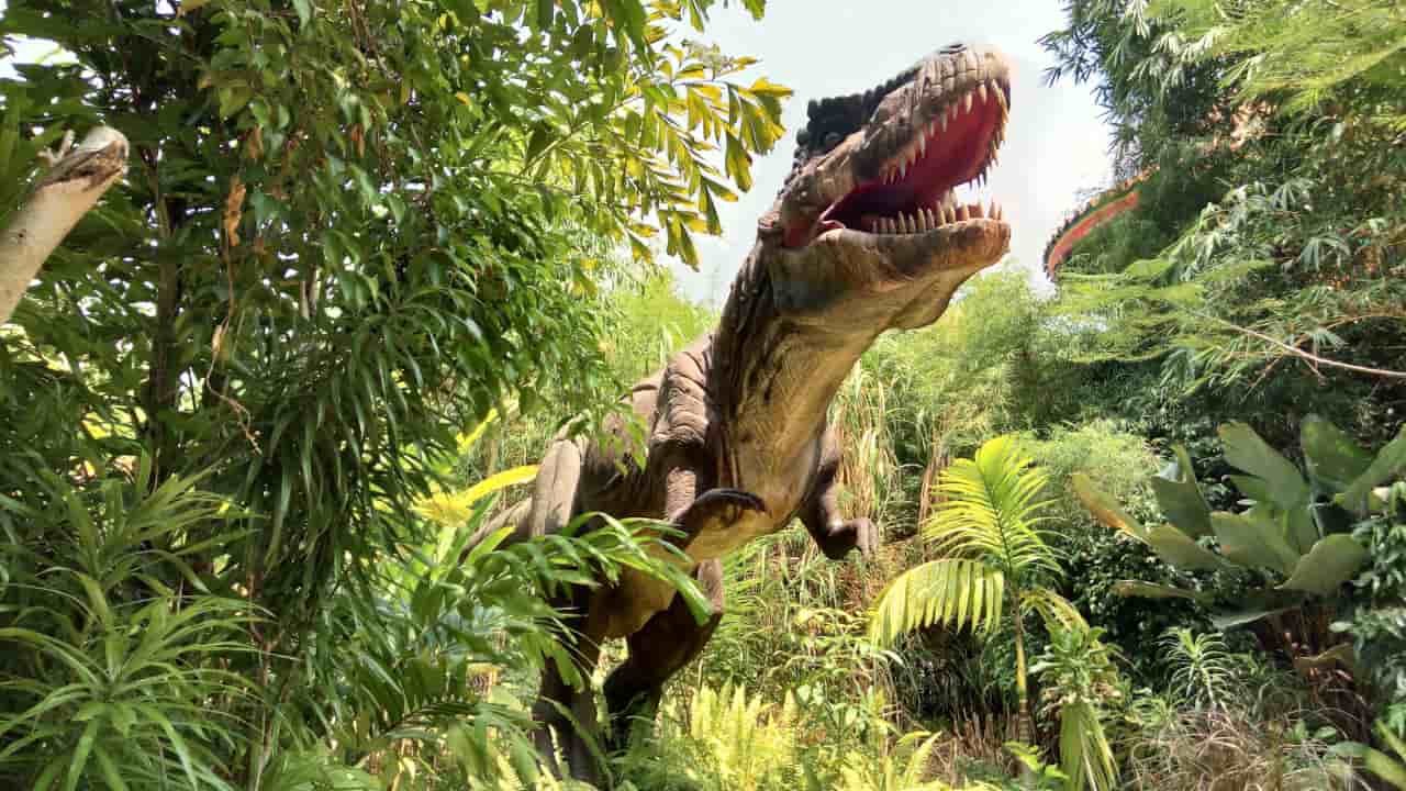 vedere dinosauri italia parchi