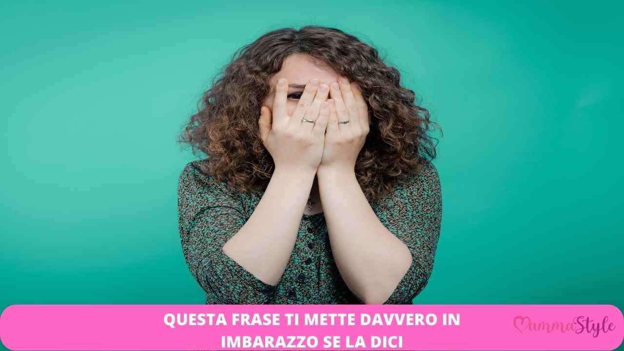 frase imbarazzo