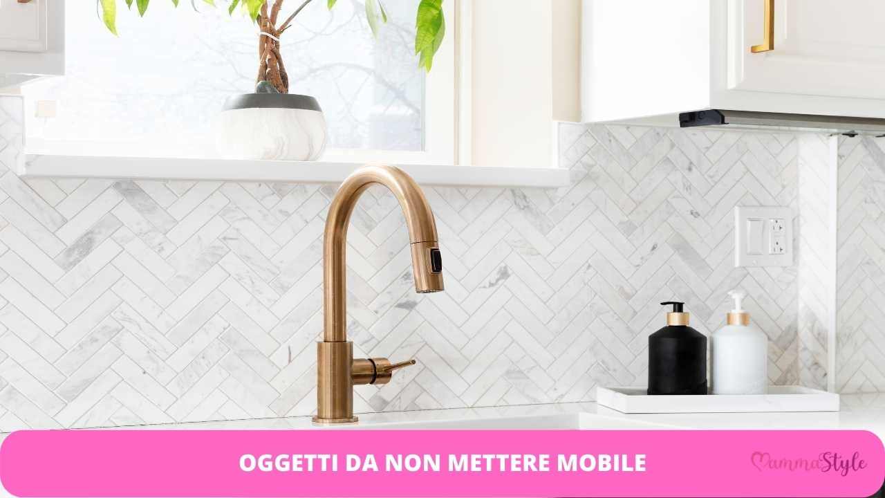 oggetti sotto lavello