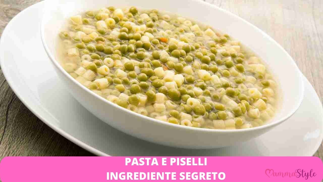 pasta piselli