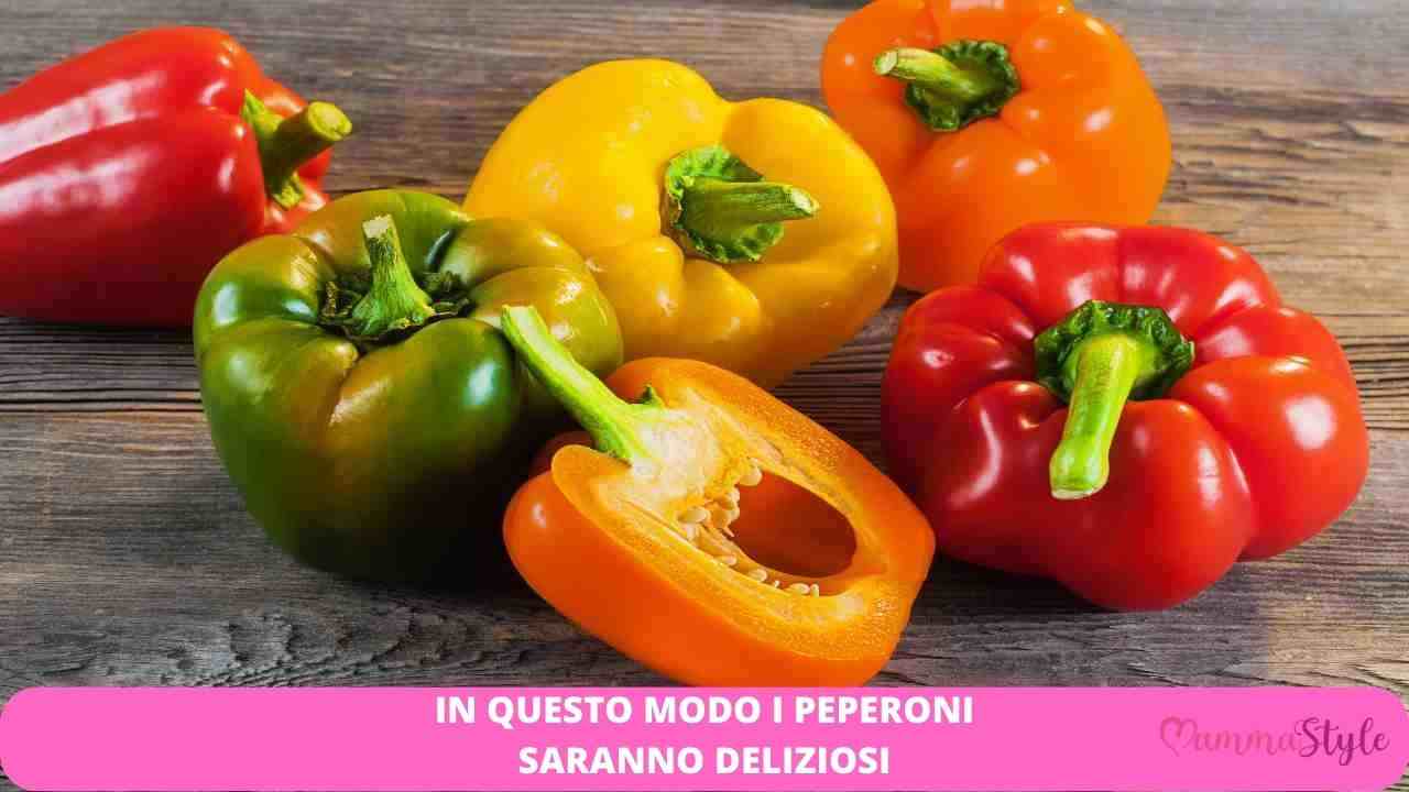 peperoni contorno leggero