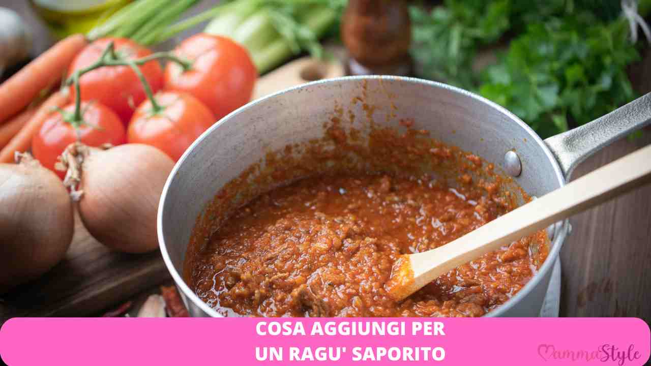 ragù ingrediente