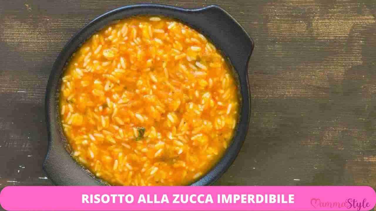 risotto zucca cremosissimo