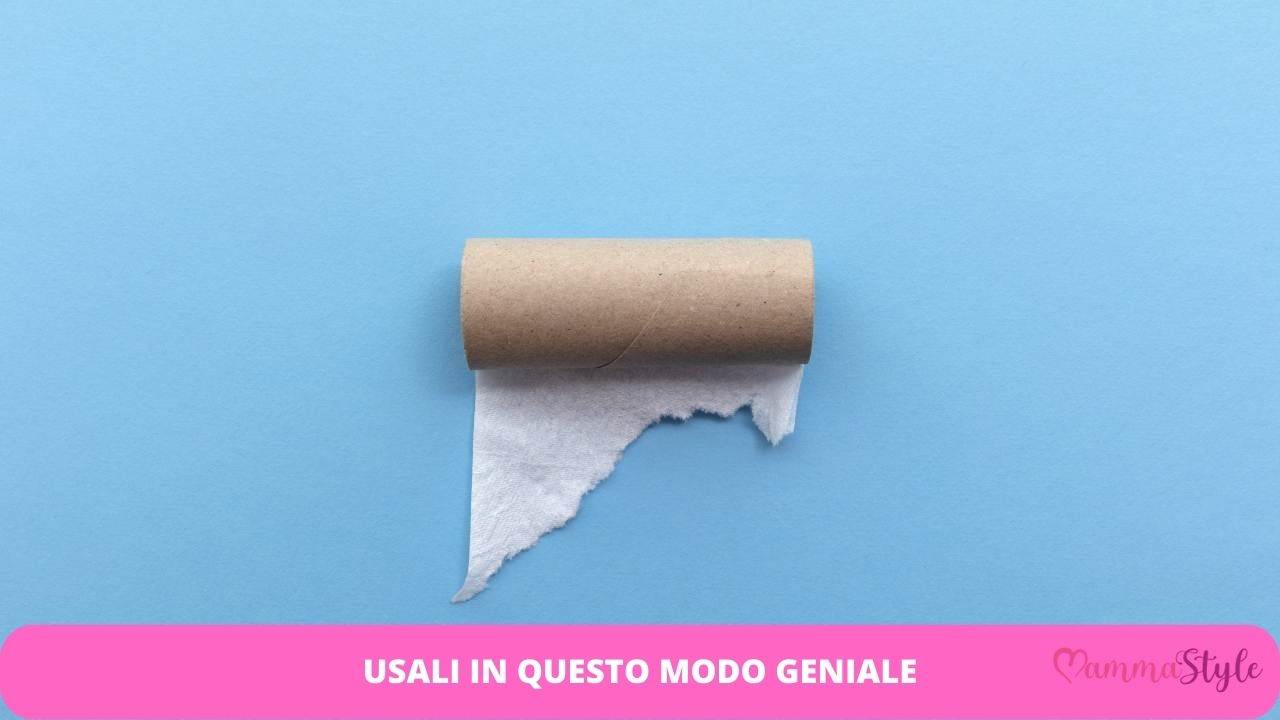 vecchi rotoli carta igienica