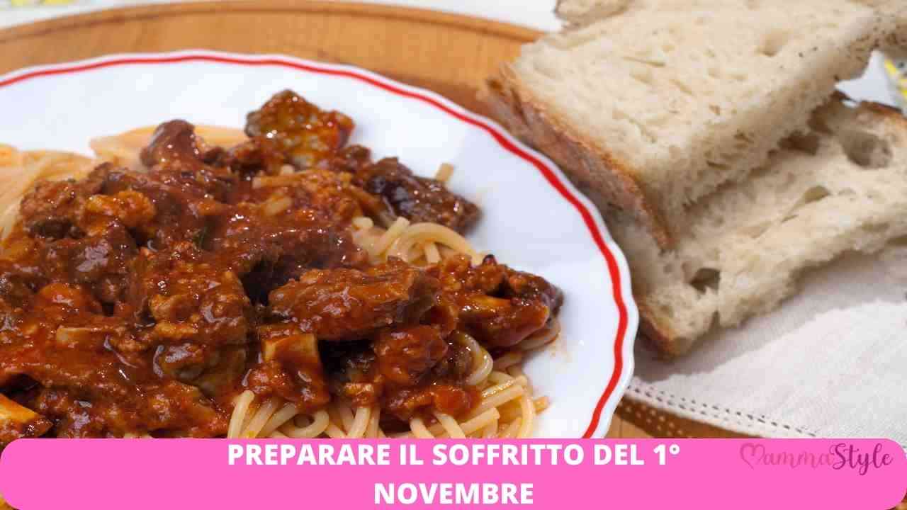 1° Novembre soffritto