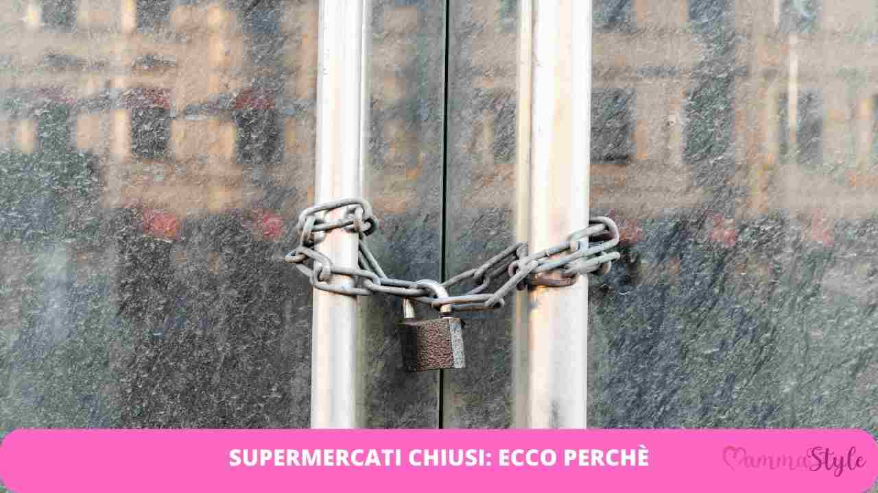 supermercati chiusi