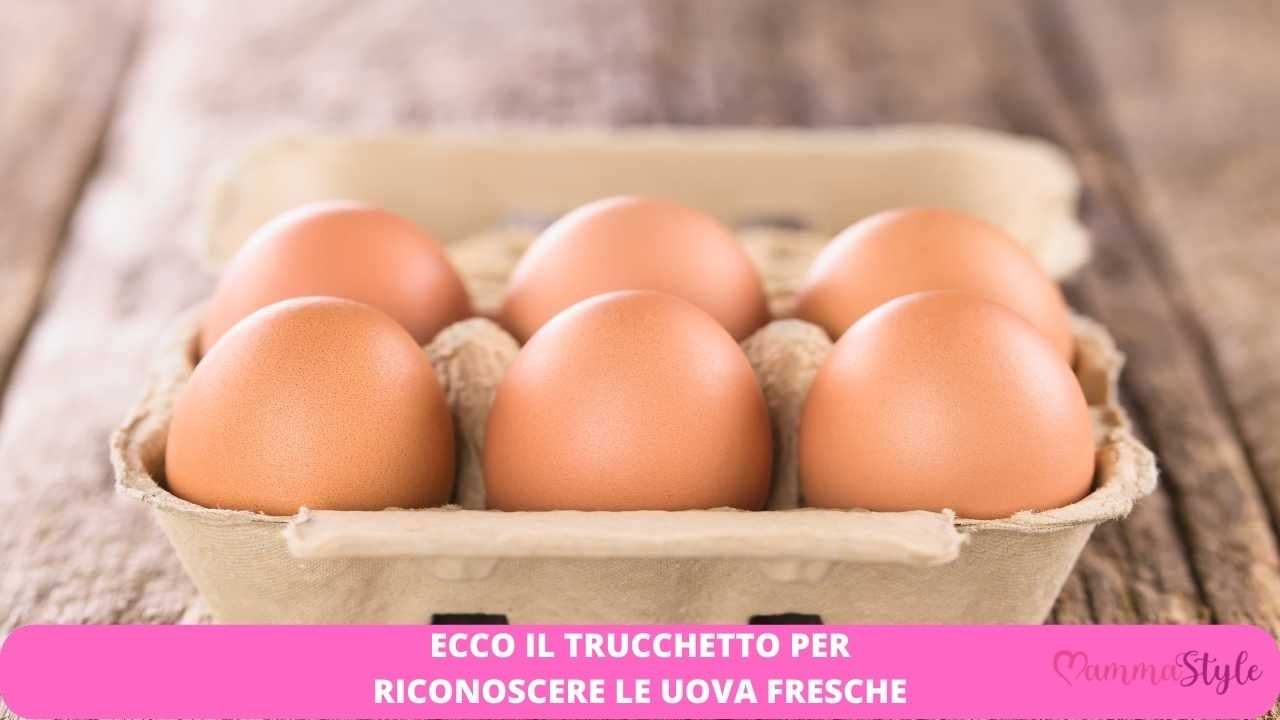 uova sono fresche