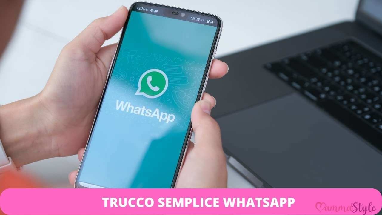 trucco semplice whatsapp