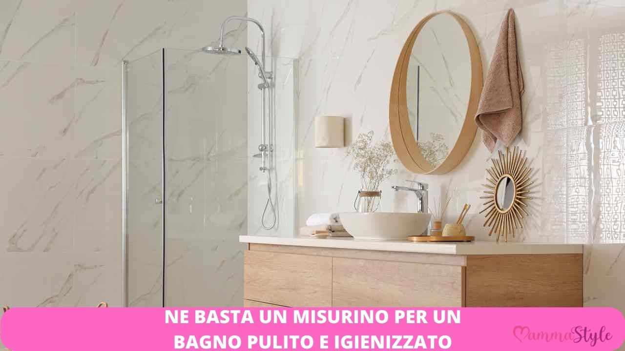 bagno pulito