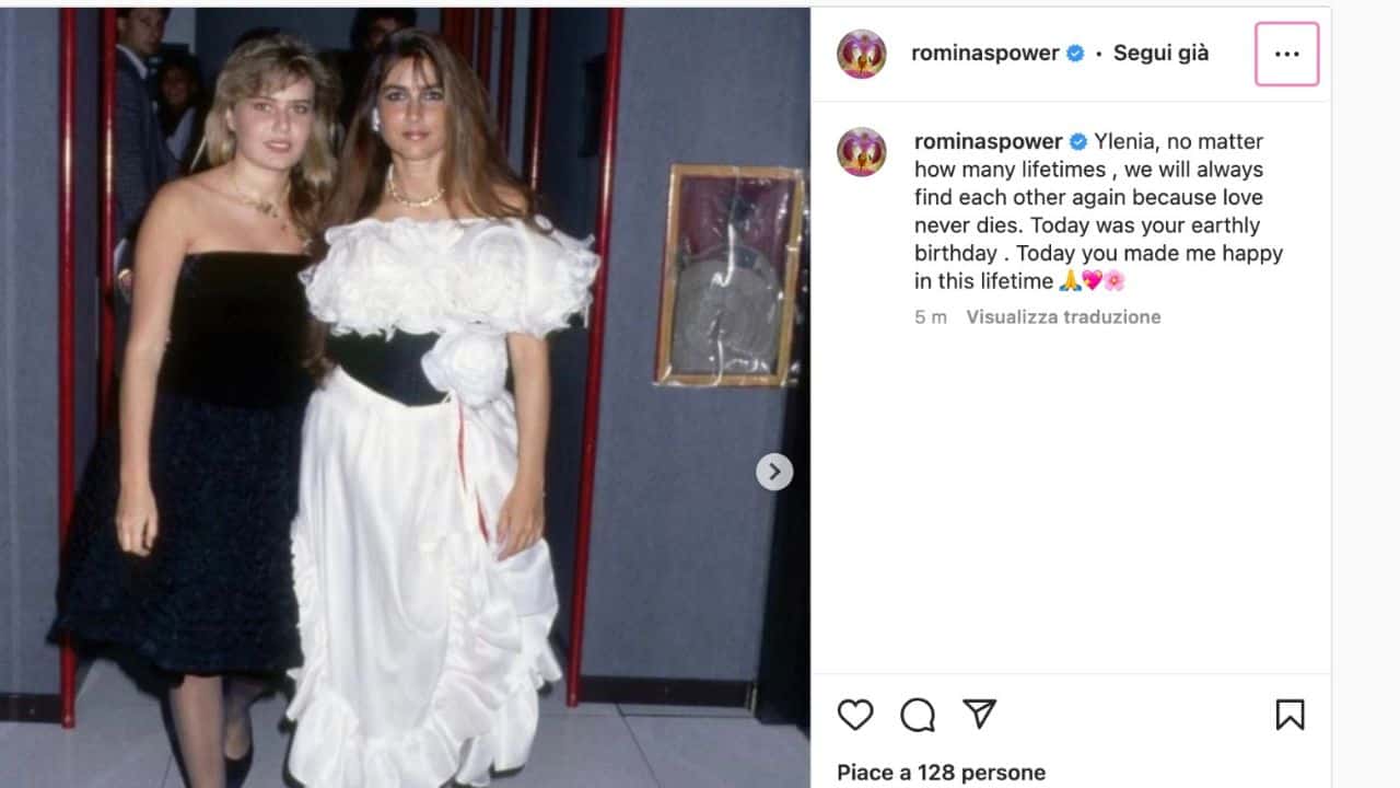 Romina Power ricordo Ylenia commuove web 