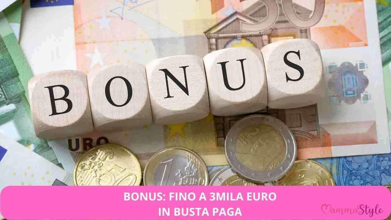 3mila euro bonus